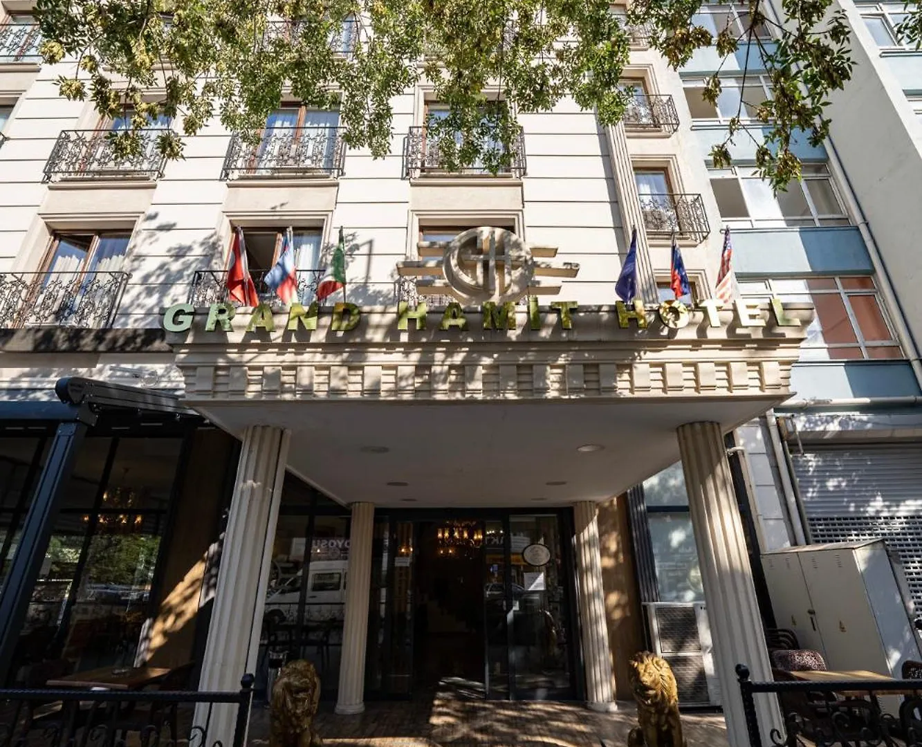 Grand Hamit Hotel location